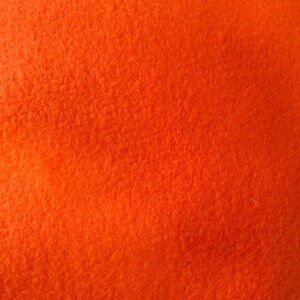 JoAnn Orange Color Anti Pill Fleece Fabric: 3yard x 59"